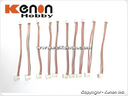 (immagine di) PN Racing GiroZ i-Lap Silicon Wire Connector for Mini-Z 2.4 ESC (10pcs)