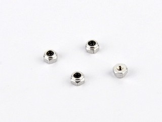 (immagine di) Atomic 2mm Alu. Hex. Lock Nut - Pro Ver. (Sliver)