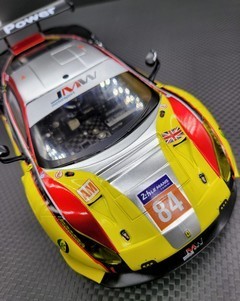 (immagine di) GL Racing 1/28 GL 488 GT3 body-010 (Yellow/Red)