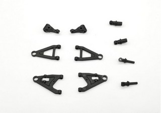 (immagine di) GL Racing GLF-1 Upper Arms,Lower Arms,Steering Knuckle & Front Shock