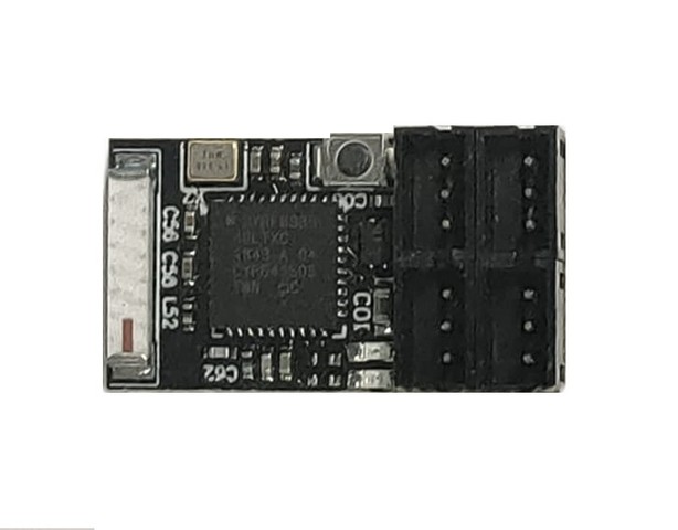 (immagine di) RC KEY Micro 2.4GHz FHSS-4 4 Channel receiver - Nano Antenna-Free (Sanwa compatible)