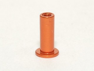 (immagine di) PN Racing MR02 Alum Disk Damper Post - Orange