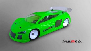 (immagine di) Marka Racing Mini-Z RK408 Carrozzeria in Lexan (Passo 98mm) - Regular