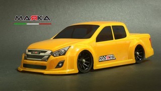 (image for) Marka Racing Mini-Z RK-Pickup Racing Lexan Body Kit (98mm W/B) - Regular