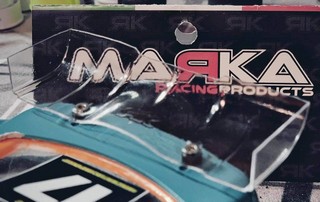 (immagine di) Marka Racing Mini-Z Alettone Posteriore in Lexan (scala 1:28) -V2 - 1 Pz