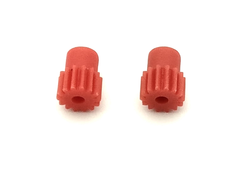 (image for) Marka Racing MZR-914 - 1:28 Mini-Z 2WD 64P Pinion 14T (RED) 2Pcs